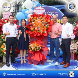 Dược Phẩm American Chúc Mừng Khai Trương Nhà Thuốc Á Đông Cơ Sở 16 – Đánh Dấu Cột Mốc Phát Triển Mới