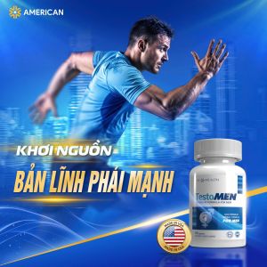 Cải thiện sinh lý nam vượt trội cho cuộc yêu thêm thăng hoa với viên uống Testomen thế hệ mới